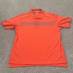 Men's Orange Polo Shirt